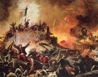 Eroberung des Malakoff-Turms 1855